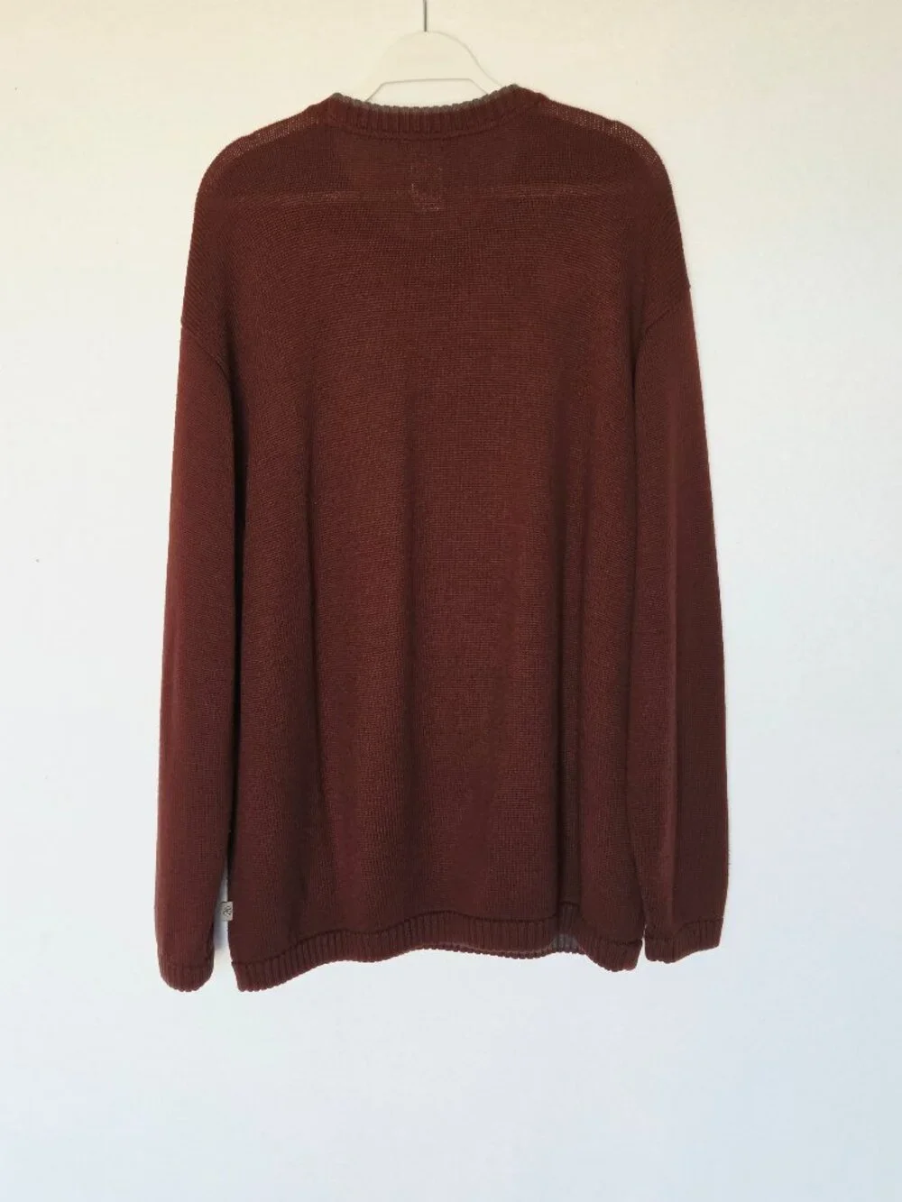 The North Face A5 Series Wool Blend Ribbed-Crew neck Sweater Brown